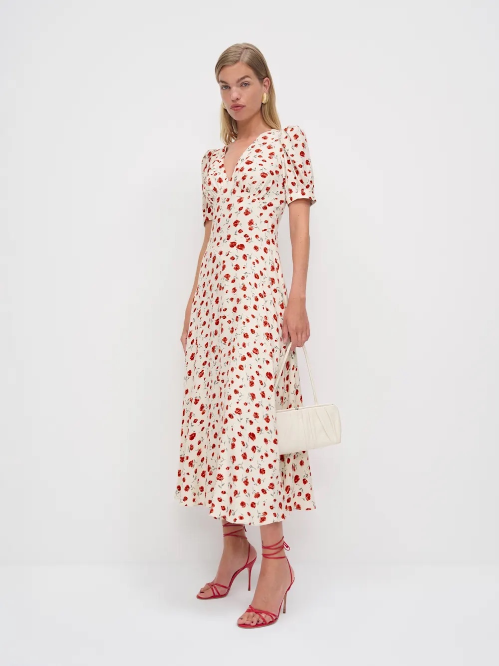 REFORMATION Naira Floral Dress - Picture 4 of 6